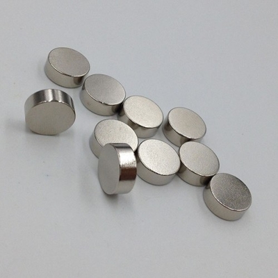 Nam châm Neodymium dính mạnh Ni Cu Ni Lớp phủ epoxy Nam châm hình trụ tròn