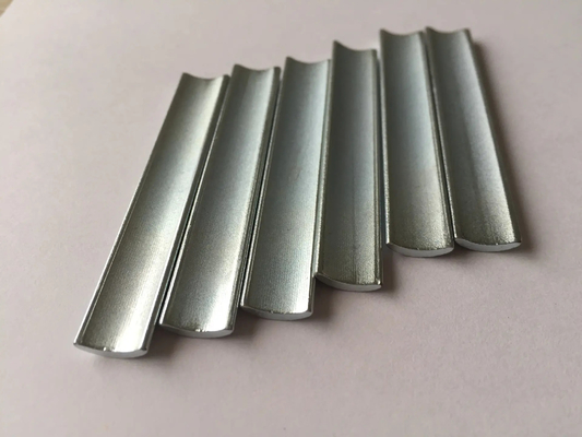 Nam châm Neodymium Nd Động cơ nhiệt độ cao Hình dạng vòng cung kim loại