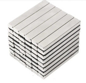 Nam châm thanh công nghiệp phẳng Lớp phủ Ni Cu Ni Nam châm dài mạnh tùy chỉnh