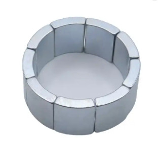 Máy phát điện tùy chỉnh bền Nam châm Neodymium Lớp phủ Zn Nam châm đất hiếm