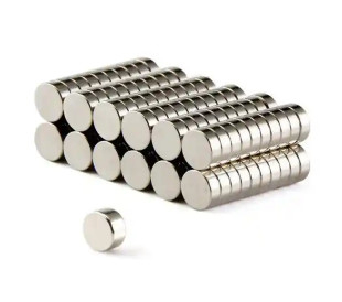 Nam châm đĩa OEM N42 NdFeB thiêu kết Đĩa nam châm Epoxy Neodymium