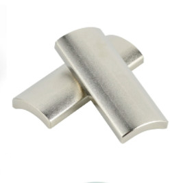 Nam châm Neodymium Nd Động cơ nhiệt độ cao Hình dạng vòng cung kim loại