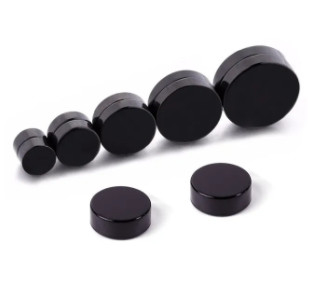 Kích thước nam châm đĩa đen NdFeB Kích thước nam châm Neodymium phủ Epoxy tùy chỉnh