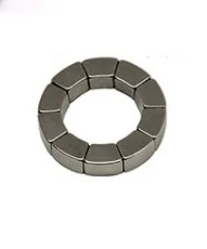 Nam châm máy phát điện tuabin gió OEM, Nam châm động cơ NdFeB hình vòng cung