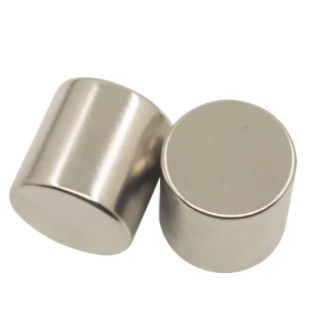Nam châm xi lanh Neodymium tùy chỉnh Ni Cu Ni Lớp phủ Nam châm NdFeB
