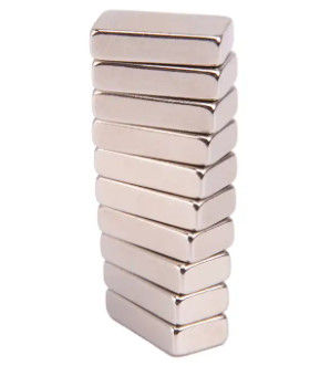 Khối phủ Zn Nam châm NdFeB Nam châm Neodymium thiêu kết mạnh mẽ