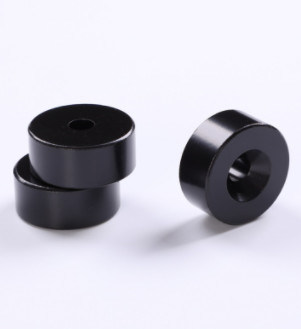 Vòng phủ Epoxy màu đen Nam châm NdFeB Vòng từ tính siêu mạnh tùy chỉnh